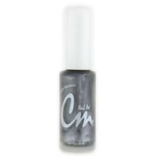 CM Nail Art, Basic, NA26, Dark Silver, 0.33oz 